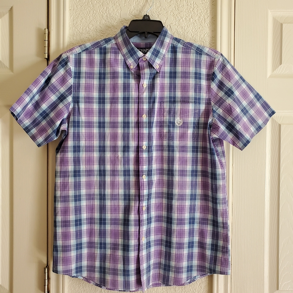 Chaps Ralph Lauren Easy Care Plaid Shirt - image 1